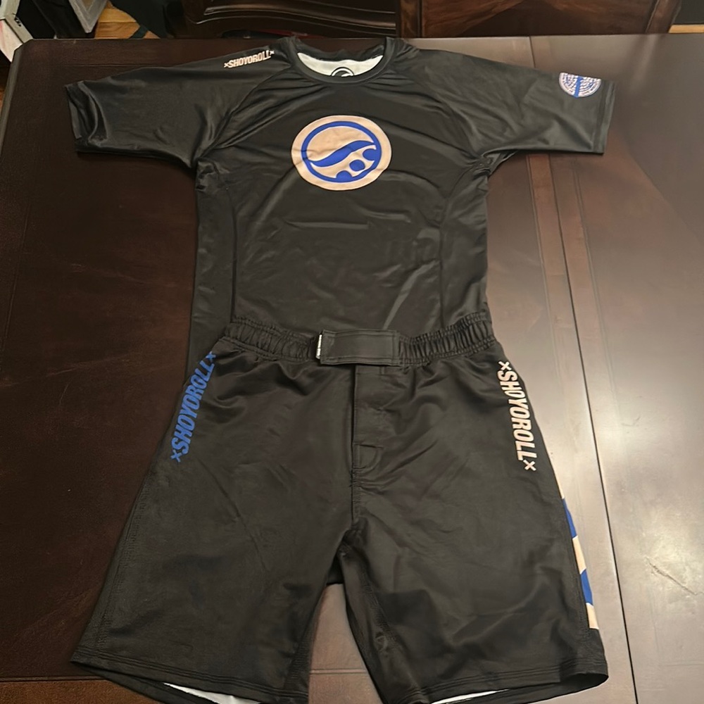 Shoyoroll - rash guard x matching shirts (blue)